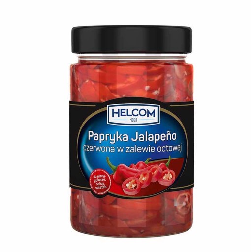 Helcom Red Jalapeno korenie v octovej marináde 327 ml