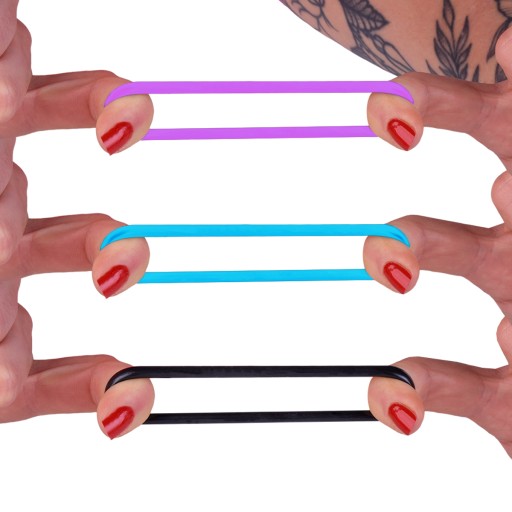 3 krúžky PRE DLHŠÍ SEX Stuhnutý penis 1 hodina