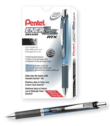 Guľôčkové pero PENTEL BLN75 ČIERNA