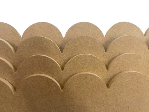 Ozdobný volán 30cm MDF 10mm trofast dekorácia