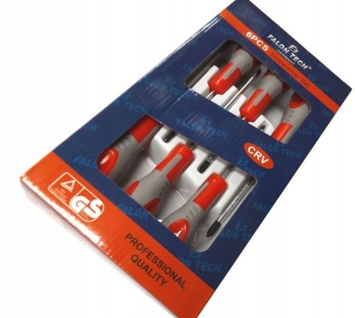 SÚPRAVA SKRUTKOVAČOV S MAGNETOM 6 KS