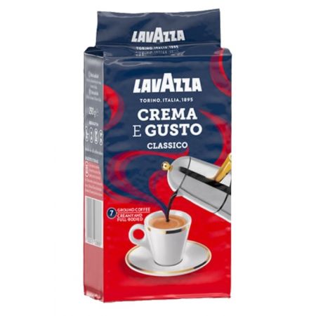 Lavazza Crema e Gusto Classico mletá káva 250 g