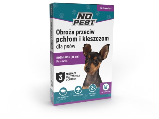 PSA GOLÍK PROTI KLIEŠŤOM, BLACHÁM, PARAZITOM A INÝM ČERVOM BEZ ŠKODCU (35CM)