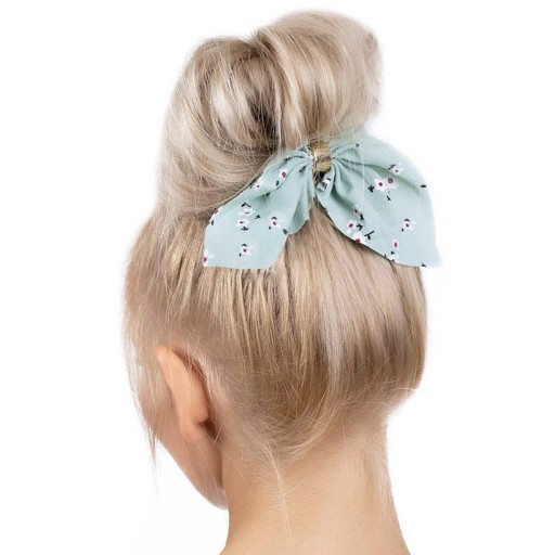 Gumička do vlasov FROTKA, šatka SCRUNCHIES, mätová