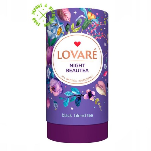 LOVARE NIGHT BEAUTEA TEA BLEND 80G TUBE NOVINKA