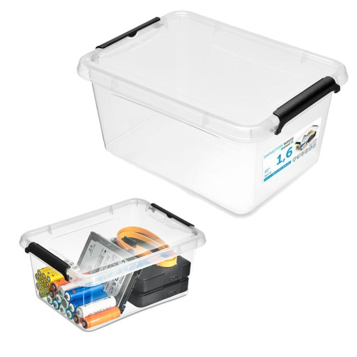 Plastový box na organizáciu nádob 1,6l