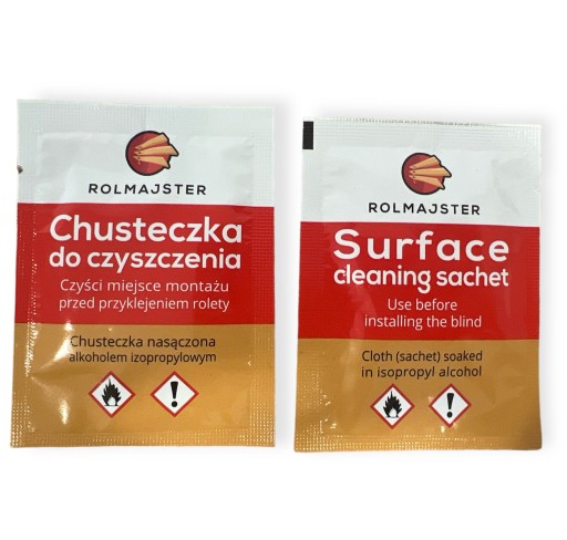 Utierka na čistenie miesta inštalácie rolety