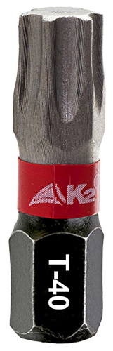 Nárazový hrot bitu pre skrutkovač K2 Impact TX40 TORX T-40 S2 25mm