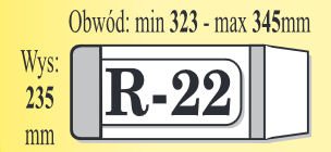 IKS nastaviteľný obal na knihu R22 345x235 HRUB