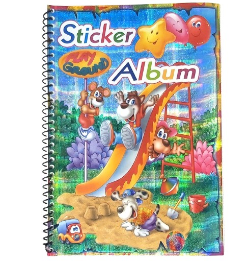 KRÁSNY ALBUM NÁLEPEK A5 + ORGANIZÁTOR NÁLEPEK NA ZBER