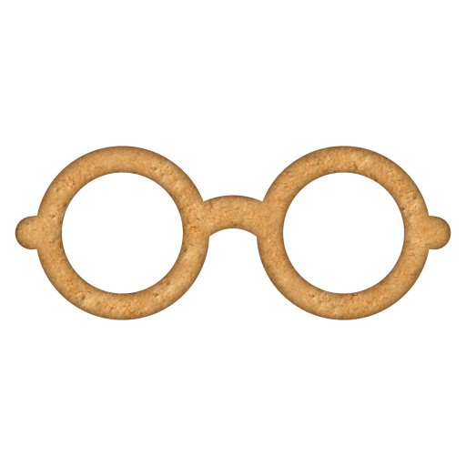 Fondant Cookie Cutter Forma Škola vedy Matura okuliare 1 13cm