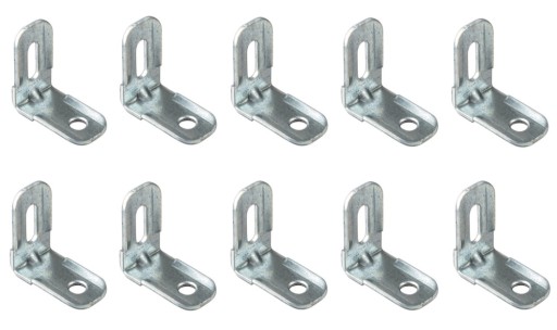 UHOLNÍKY NÁBYTKU 27x27x13mm KN-375 MONTÁŽ 10ks