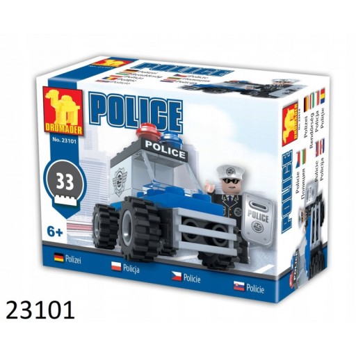 BLOKY POLICAJNÉ POLICAJNÉ AUTO POLICAJNÉ AUTO POLICE CAR séria Kompatibilné
