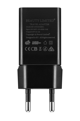 Napájací adaptér Nabíjačka USB Cube 5.0V 2A DC Black Beauty Limited