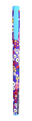 Guľôčkové pero Vinson Colorful flowers 0,7 mm