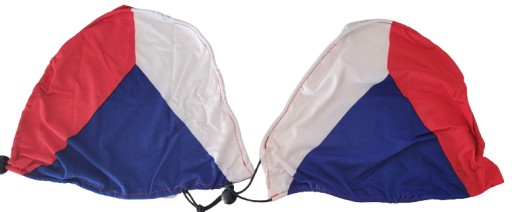 Kryt na auto zrkadlá Flag 2ks Česká republika