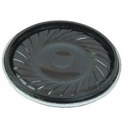 Reproduktor YD27-08 0,5W 8Ohm h=5mm plastová membrána