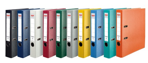HERLITZ Zakladač Q.FILE A4 5CM ÚZKY ČIERNA