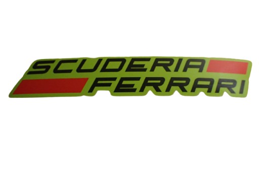 NÁLEPKA SCUDERIA FERRARI F1 FORMULA 1 13,7 x 2,5 cm