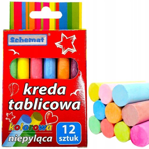 Tabuľa krieda Diagram 12 ks.