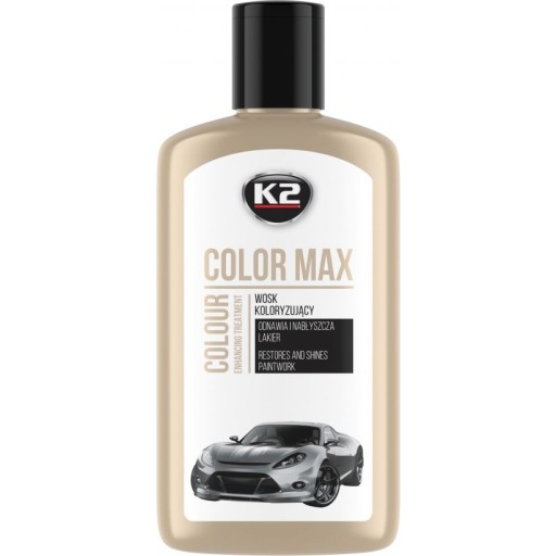 FAREBNÝ VOSK BIELY lak K2 Color Max 250ml