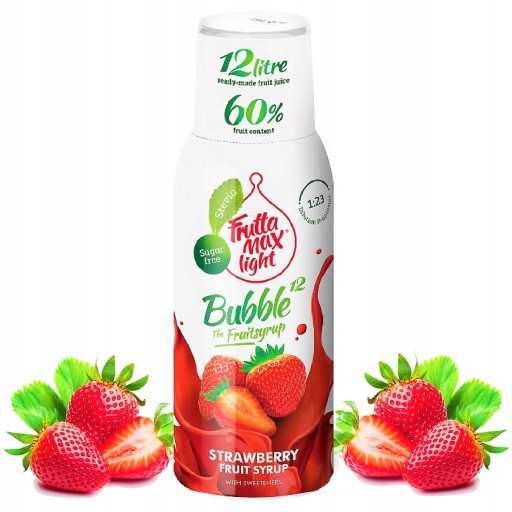 FRUTTAMAX STRAWBERRY ZERO LIGHT SIRUP