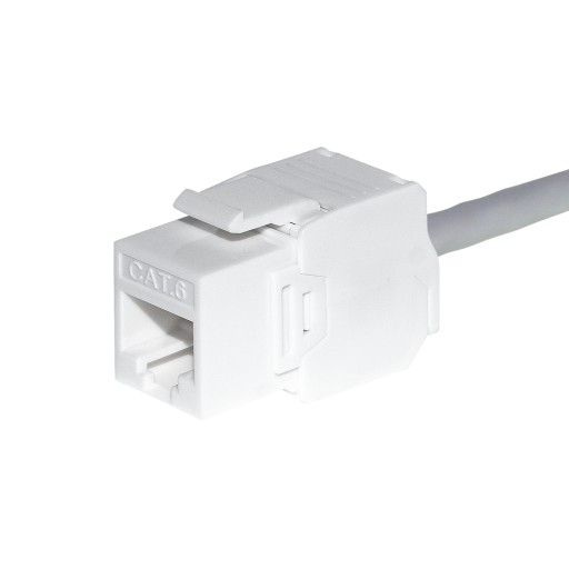Keystone jack RJ45 kat.6 UTP modul, bez náradia