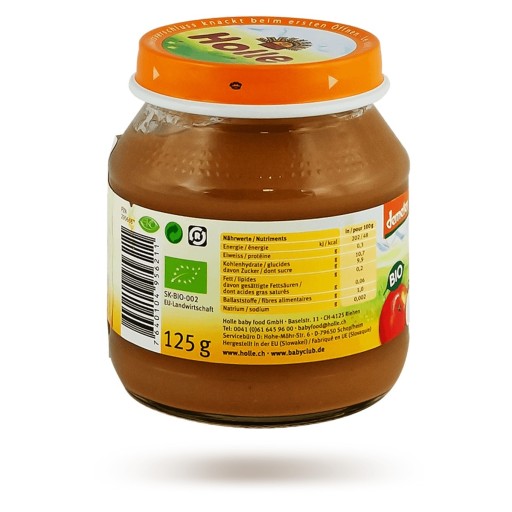 Jablkové pyré 125g Holle