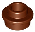 LEGO 85861 1x1 hnedá NOVINKA (2g) 16 ks.