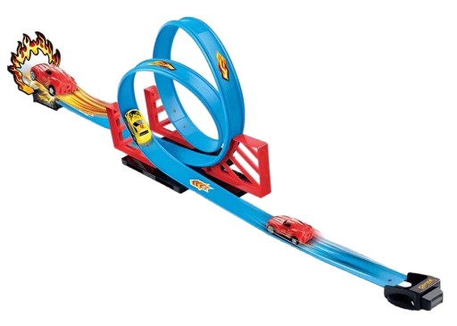 TLD Inertial Car Race Track pre chlapcov 250 cm + Auto