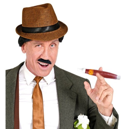 UMELÁ RETRO CIGARA S NÁÚSTKOM, GANGSTER 20. ROKOV
