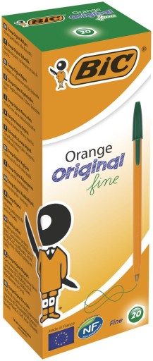BIC ORIGINÁLNE ORANŽOVÉ ZELENÉ BIC PERO