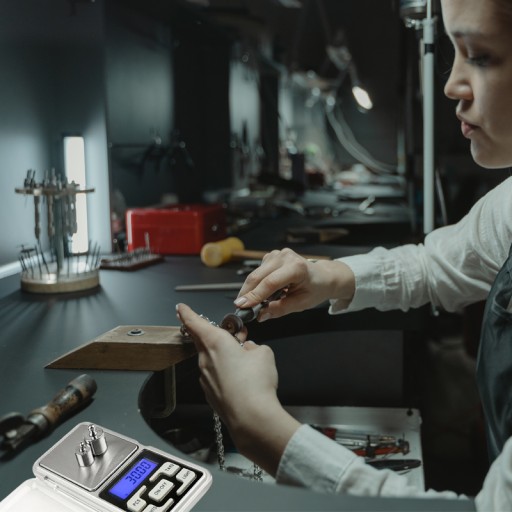 ELEKTRONICKÁ VÁHA NA ŠPERKY 0,01- 200g LCD VÁHA