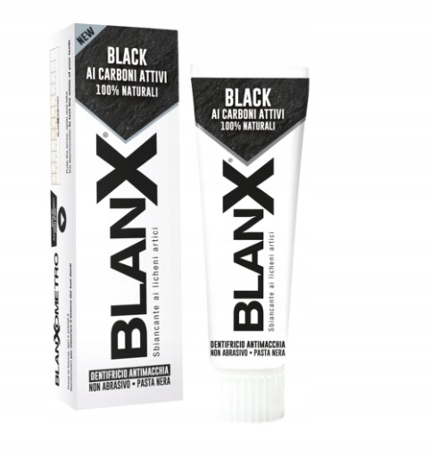 Blanx Black zubná pasta s aktívnym uhlím 75 ml