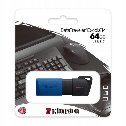KINGSTON PENDRIVE DTXM PAMÄŤ USB 3.0 64 GB