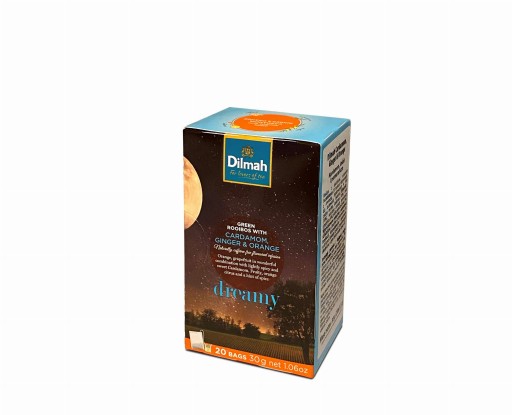Rooibos Dilmah Kardamom, Zázvor, Pomaranč 20 tyčiniek