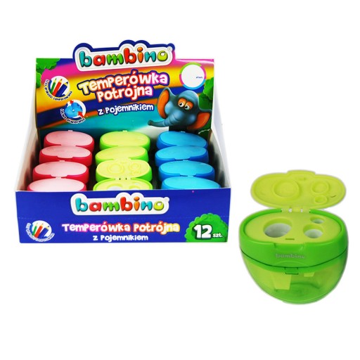 TROJITÝ BRÚSOK S NÁDOBOU BAMBINO mix