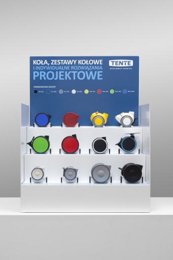 KOLESO fi 75 mm 75 kg pre vozíky / plošiny