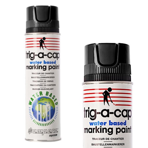 Geodetická farba čierna 500ml 1 ks. Ampér TRIG-A-CAP WB H2O
