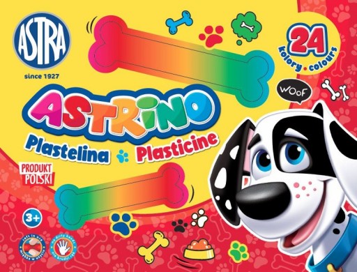 PLASTICINE 24 FAREB so psíkom ASTRINO ASTRA