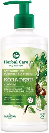 HerbalCare Oak Bark Intímna hygiena gél 330ml