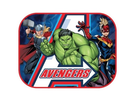 Bočné závesy 2 ks 44*35cm AVENGERS