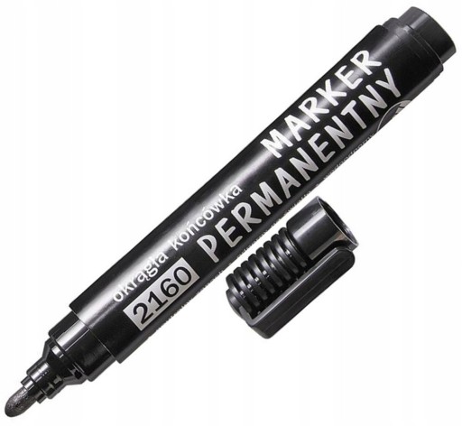 PERMANENTNÝ ZNAČOVAČ PENTEL okrúhly ČIERNA
