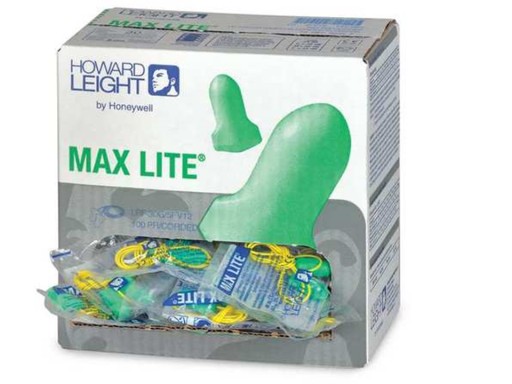 Honeywell Howard Leight Max Lite Chrániče sluchu Zátkové chrániče sluchu