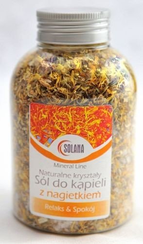 Kryštálová kúpeľová soľ nechtíková fľaša 500g