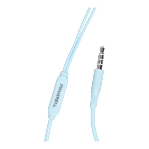 PAVAREAL headset/slúchadlá s mikrofónom Jack 3,5 mm PA-E65 modrý