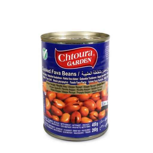 Fazuľa FOUL MEDAMES ALEPPO 400 g CHTOURA GARDEN