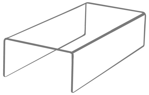 STOJAN STOJAN DISPLEJ STEP PLEXI 200mm