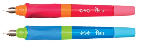 Plniace pero + 2 náplne TETIS KP510 Blue