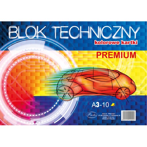 Technický blok A3 Protos